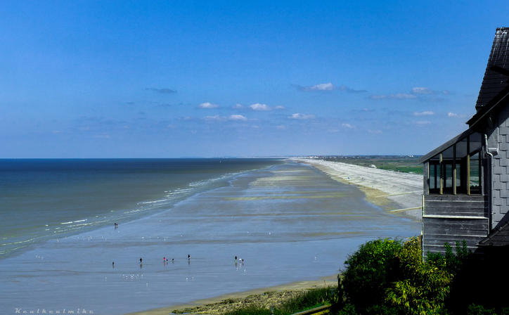 The Bay of the Somme (Picardie, Hauts de France region)