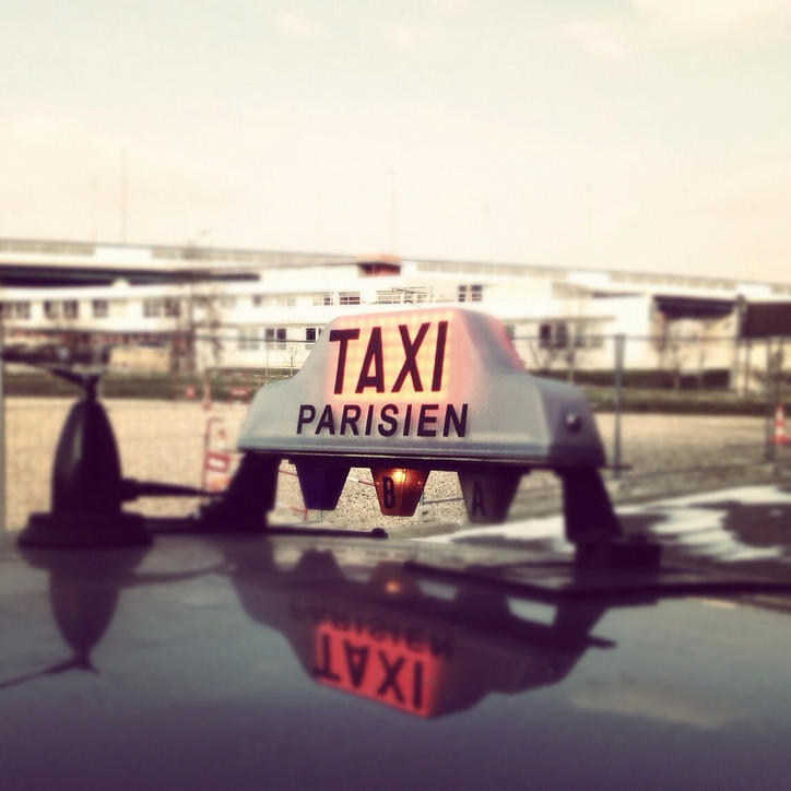 Parisian taxi