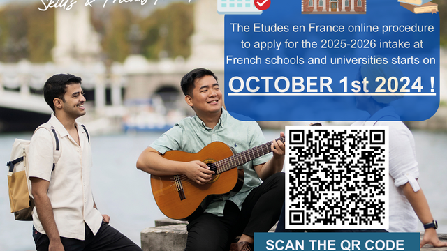 ETUDES EN FRANCE APPLICATION CAMPAIGN FOR 2025 INTAKE