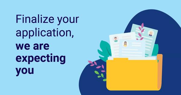 finalize your appli