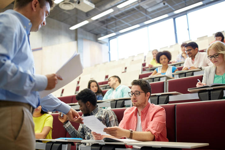 Student in a French University